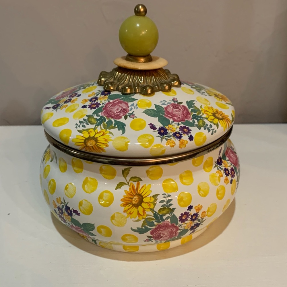 Mackenzie-Childs Squashed Pot